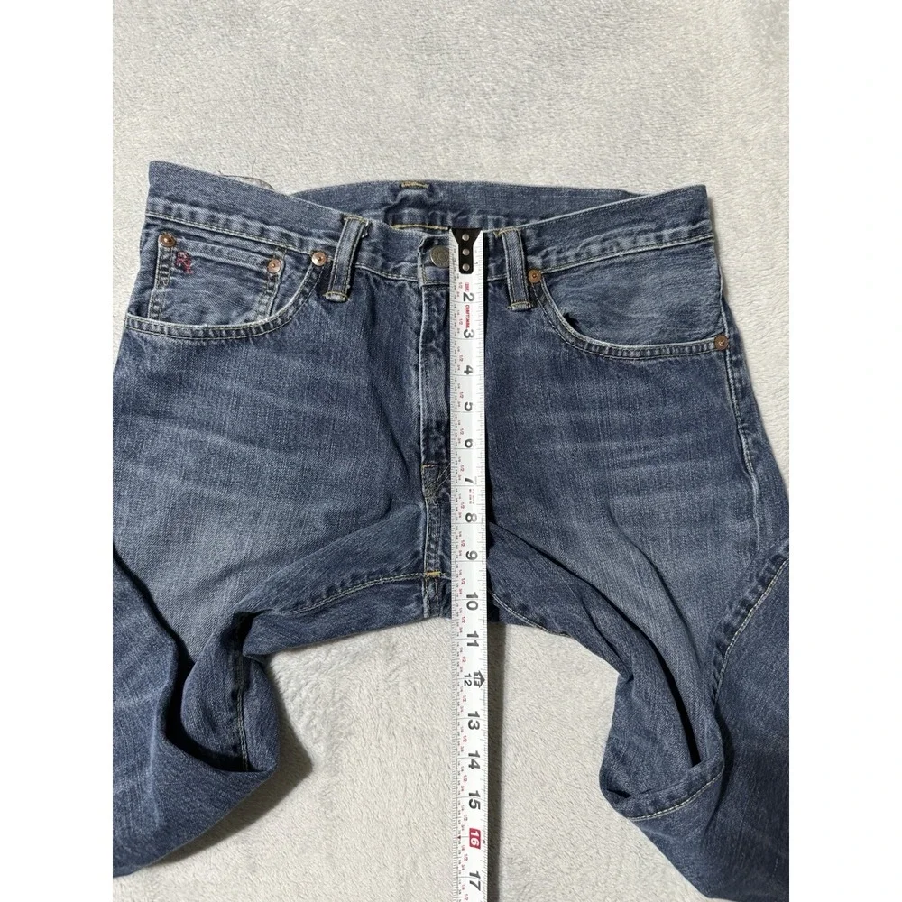 Polo Ralph Lauren Jeans Mens 31x29‎ Blue Varick Slim Straight Medium Wash